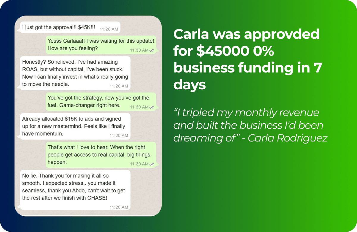 Carla - Success Story